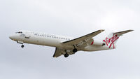 VH-FNC @ YPPH - Fokker 100. Virgin Australia VH-FNC arriving from Geraldton Rwy 06 YPPH 160819. - by kurtfinger