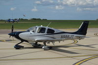 N986JT @ EGSH - Parked at Norwich. - by Graham Reeve