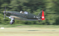 HB-RCF @ LFFQ - leaving the Ferté Alais airshow - by olivier Cortot