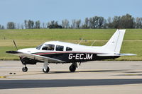 G-ECJM @ EGSH - Parked at Norwich. - by Graham Reeve