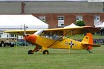 D-EFTB @ EBDT - Piper L-18C Super Cub (PA-18-95) at the 2019 Fly-in at Diest/Schaffen airfield