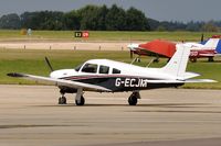 G-ECJM @ EGSH - Nice Visitor. - by keithnewsome