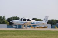 N314PK @ KOSH - Cirrus SR22 - by Mark Pasqualino