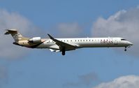 5A-LAM @ EGLL - Bombardier CRJ-900 Lybian Airlines 5A-LAM - by Didier DURIEUX