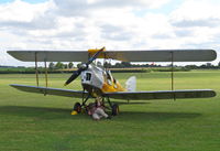 G-ANFM @ EGTH - 1941 Tiger Moth at Old Warden for the 'Gathering of Moths' Day 2019 - by Chris Holtby