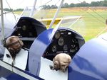 OO-AFJ @ EBDT - Stampe-Vertongen SV-4C at the 2019 Fly-in at Diest/Schaffen airfield  #c - by Ingo Warnecke