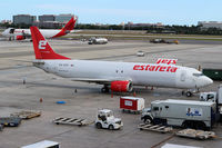 XA-ESF @ KMIA - Formerly with Alaska Airlines as N706AS. - by Dave Turpie