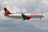 XA-EME @ KMIA - Formerly with Alaska Airlines as N705AS. - by Dave Turpie
