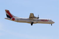 F-HOPZ @ LFML - ATR 72-600, On final Rwy 31R, Marseille-Provence Airport (LFML-MRS) - by Yves-Q
