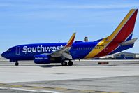 N429WN @ KBOI - Taxiing to the gate.