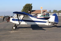 N6094D @ SZP - 1958 Piper PA-18A SUPER CUB, Lycoming O-320 150 hp, wing Micro Vortex generators, on Transient ramp - by Doug Robertson