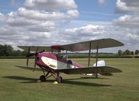 G-ACGZ @ EGTH - Smart 1933 Moth Major at the Old Warden 'Gathering of Moths' Day 2019 - by Chris Holtby