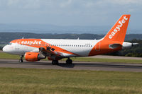 G-EZII @ EGGD - Landing RWY 27 - by Dominic Hall