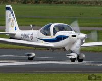 G-BYUD @ EGXU - Taxiing back to the Apron at RAF Linton on Ouse - by ianlane1960