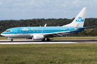 PH-BGN @ EGGD - Landing RWY 27 - by Dominic Hall