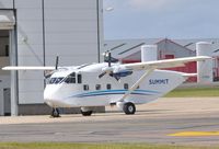 C-FARA @ EGSH - Surprise Visitor. - by keithnewsome