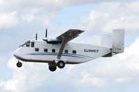 C-FARA @ EGSH - Departing from Norwich. - by Graham Reeve
