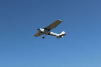 N704JH @ CMA - 1976 Cessna 150M, Lycoming O-320 100 Hp, takeoff climb Rwy 22 - by Doug Robertson