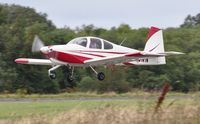 G-TENN @ EGFH - Resident RV-10 departing Runway 22. - by Roger Winser