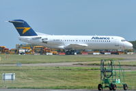 VH-NUV @ EGSH - With Alliance Airlines colour scheme. - by keithnewsome