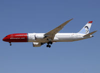 LN-LNR @ LEBL - Landing rwy 25R - by Shunn311
