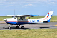 G-MFLM @ EGSH - Just landed at Norwich. - by Graham Reeve