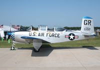N256GR @ KOSH - Beech T-34A