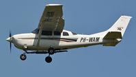 PH-WAM @ EBAW - Landing at Antwerp. - by Jef Pets