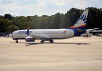 TC-SOB @ EDDT - Boeing 737-8HC at Berlin Tegel. - by moxy