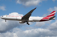 3B-NBU @ EGLL - Landing RWY 27R - by Dominic Hall