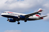 G-EUPE @ EGLL - Landing RWY 27L - by Dominic Hall