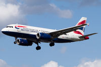 G-EUOF @ EGLL - Landing RWY 27L - by Dominic Hall