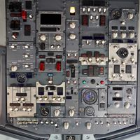 N77430 @ SFO - Overhead panel SFO 2019. - by Clayton Eddy