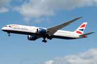 G-ZBKJ @ EGLL - Landing RWY 27R - by Dominic Hall