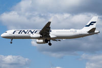 OH-LZO @ EGLL - Landing RWY 27L - by Dominic Hall