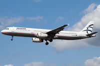 SX-DGP @ EGLL - Landing RWY 27L - by Dominic Hall