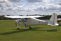 G-CJCO @ EGTH - Ikarus C42 at Old Warden's Gathering of Moths Day 2019 - by Chris Holtby