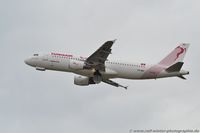 TS-IMV @ EDDL - Airbus A320-214 - TU TAR Tunisair 'Ibn El Jazzar' - 5610 - TS-IMV - 28.07.2017 - DUS - by Ralf Winter
