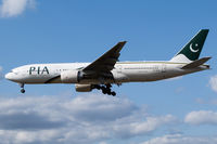 AP-BHX @ EGLL - Landing RWY 27L - by Dominic Hall