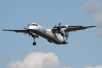 G-FLBB @ EGLL - Landing RWY 27L - by Dominic Hall