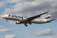 OH-LTR @ EGLL - Landing RWY 27L - by Dominic Hall