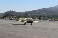 N93812 @ SZP - 1946 ERCO ERCOUPE 415C, Continental A&C75 75 Hp upgrade, takeoff roll Rwy 22 - by Doug Robertson