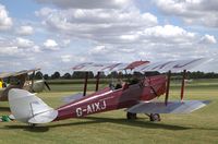 G-AIXJ @ EGTH - 1942 Tiger Moth at the Gathering of Moths Day 2019 at Old Warden - by Chris Holtby