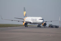 G-TCDL @ EGGD - On pushback from stand - by Dominic Hall