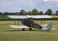 G-AHAN @ EGTH - 1944 Tiger Moth parked at Old Warden for the Gathering of Moths Day 2019 - by Chris Holtby