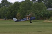 G-ANRN @ EGTH - 1940 Tiger Moth taking off at the Gathering of Moths Day 2019 at Old Warden