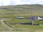 F-BMCY - Potez 840 F-BMCY made a wheels-up landing at Sumburgh, Shetland, in 1981.  After years at Sumburgh the fuselage was rescued and is now at North Roe, Shetland, in a garden - a really rare survivor! - by Pete Hughes