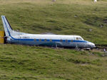 F-BMCY - Potez 840 F-BMCY made a wheels-up landing at Sumburgh, Shetland, in 1981.  After years at Sumburgh the fuselage was rescued and is now at North Roe, Shetland, in a garden - a really rare survivor! - by Pete Hughes