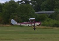 G-ACGZ @ EGTH - 1933 Moth Major taking off at the Gathering of Moths Day 2019 at Old Warden - by Chris Holtby