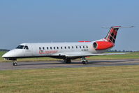 G-SAJU @ EGSH - Leaving Norwich for Manchester. - by keithnewsome